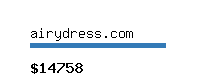 airydress.com Website value calculator