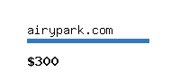 airypark.com Website value calculator