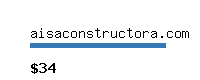 aisaconstructora.com Website value calculator