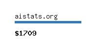 aistats.org Website value calculator