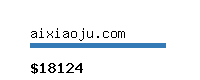 aixiaoju.com Website value calculator