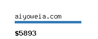 aiyoweia.com Website value calculator