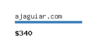 ajaguiar.com Website value calculator