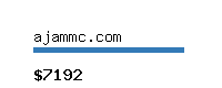 ajammc.com Website value calculator