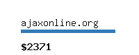 ajaxonline.org Website value calculator