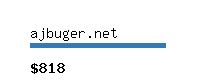 ajbuger.net Website value calculator