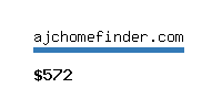 ajchomefinder.com Website value calculator