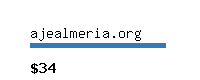 ajealmeria.org Website value calculator