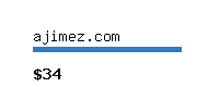 ajimez.com Website value calculator