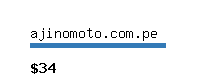 ajinomoto.com.pe Website value calculator