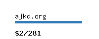 ajkd.org Website value calculator