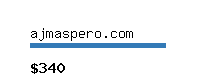 ajmaspero.com Website value calculator