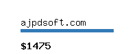 ajpdsoft.com Website value calculator