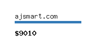 ajsmart.com Website value calculator