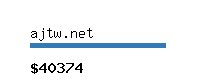 ajtw.net Website value calculator