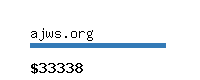 ajws.org Website value calculator