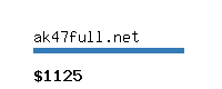 ak47full.net Website value calculator