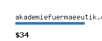 akademiefuermaeeutik.eu Website value calculator