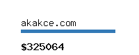 akakce.com Website value calculator