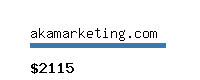 akamarketing.com Website value calculator