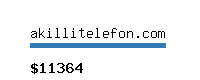 akillitelefon.com Website value calculator