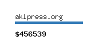 akipress.org Website value calculator