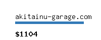 akitainu-garage.com Website value calculator