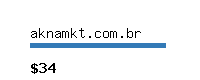 aknamkt.com.br Website value calculator