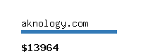 aknology.com Website value calculator