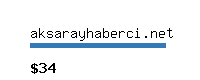 aksarayhaberci.net Website value calculator