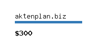 aktenplan.biz Website value calculator