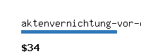 aktenvernichtung-vor-ort.com Website value calculator