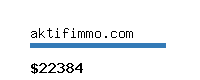 aktifimmo.com Website value calculator