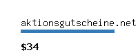 aktionsgutscheine.net Website value calculator