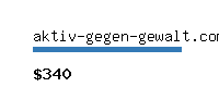 aktiv-gegen-gewalt.com Website value calculator