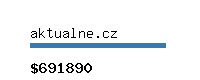 aktualne.cz Website value calculator