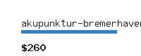 akupunktur-bremerhaven.com Website value calculator