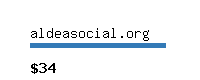 aldeasocial.org Website value calculator
