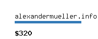 alexandermueller.info Website value calculator