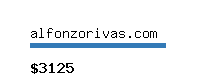 alfonzorivas.com Website value calculator