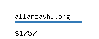 alianzavhl.org Website value calculator