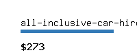 all-inclusive-car-hire.com Website value calculator