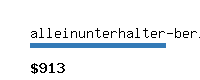 alleinunterhalter-berlin.eu Website value calculator