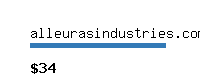 alleurasindustries.com Website value calculator