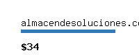 almacendesoluciones.com Website value calculator