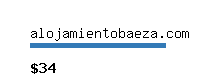 alojamientobaeza.com Website value calculator