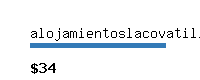 alojamientoslacovatilla.com Website value calculator