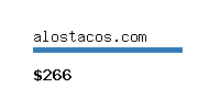 alostacos.com Website value calculator