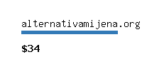 alternativamijena.org Website value calculator