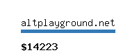 altplayground.net Website value calculator